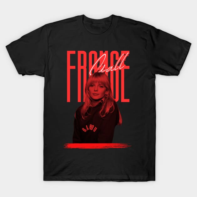 France gall///original retro T-Shirt by DetikWaktu